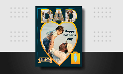 happy father's day banner business card facebook cover banner flyer flyer template happy fathers day post roll up banner social media post youtube banner