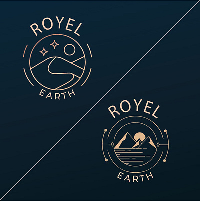 Royel earth badges collection in flat style badge collection eco eco friendly environment environmental friendly environmental sustainability insignia logo pack sustainability