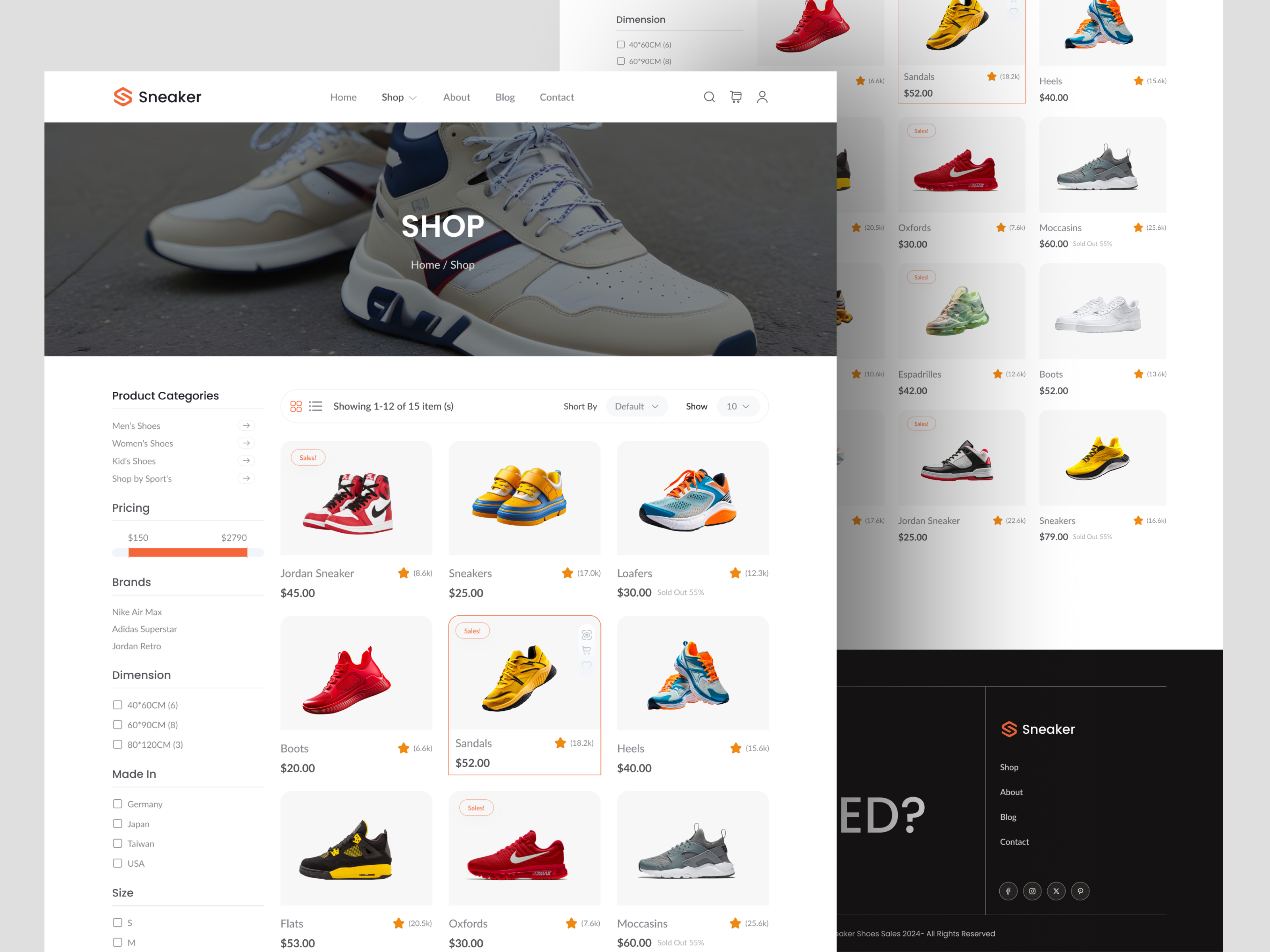 Example of Ecommerce Website Design