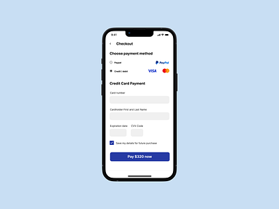 Payment screen | Daily UI Challenge #63 mobile design payment ui ui design