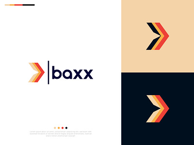 Baxx Logo Design abstract logo design adobe illustrator adobe photoshop graphic design professional logo