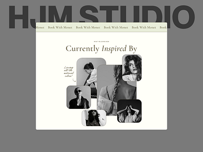 Kristine Esi Squarespace Template / Stylist Bio Inspo Board design responsive design squarespace template design ui ux