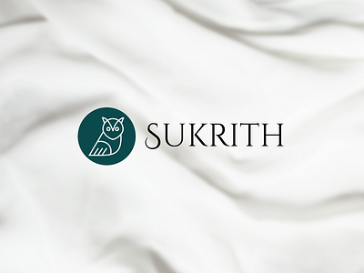 Sukrith - Logo and Brand Identity brand identity branding design designer graphic design logo typography ui ux designer
