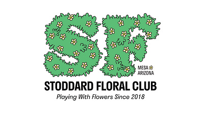 Floral Shirts branding design graphic design hand lettering illustration lettering logo type typography