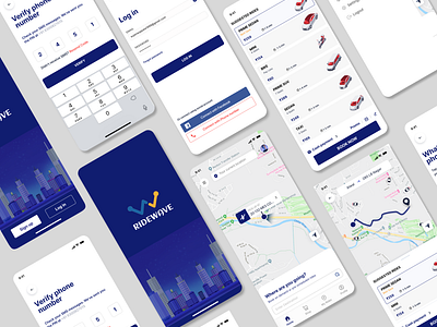 RideWave figma mobileapp ridewave ui uidesigns uiuxdesign uxdesigns