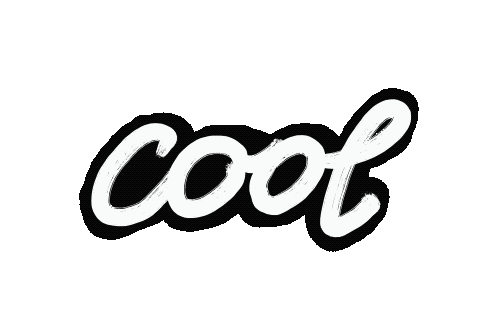 "Cool" animated lettering gif animation calligraphy cool gif hand handlettering lettering typography