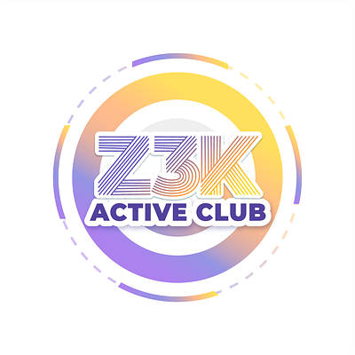 Logo ActiveClub art branding design graphic graphic design illustration logo sport vector