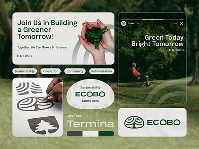 🌿 Embrace Sustainability with ECOBO Eco Branding! 🌍