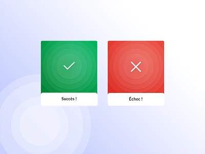 Succes Error Popup a^pp brand branding check tick cross error frannçais french graphic design illustrator ai photoshop psd popup print designer senior designer seraphin brice success toltip typo typography ui ux designer web widget