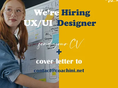 Flyer Design For the startup Coachini graphic design