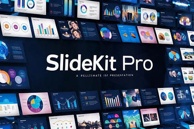 SlideKit Pro: Ultimate 167 Slides branding design graphic design illustration logo tshirt vector