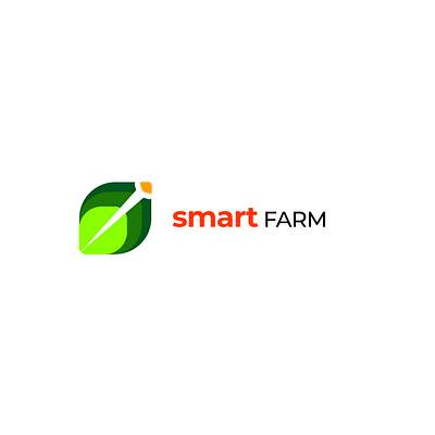 Smart Farm branding graphic design logo