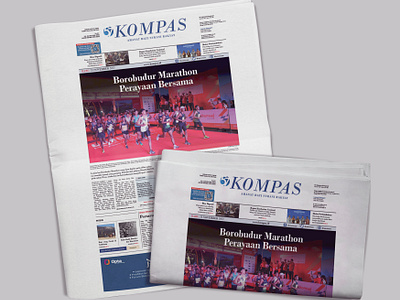 Kompas Newspaper Design - Edition 7 3d animation branding clean design editorial editorial design exploration graphic graphic design illustration logo magazine minimalist mobile motion graphics newspaper popular ui ui design