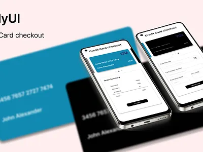 DailyUI - CreditCard checkout dailyui