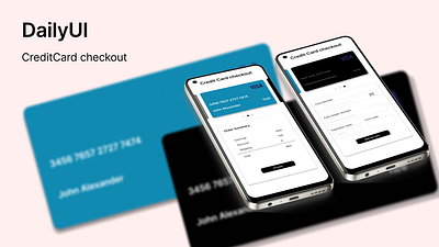 DailyUI - CreditCard checkout dailyui