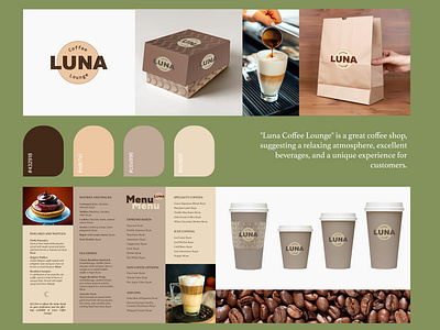 Luna Coffee Lounge art brand branding coffee design graphic design graphicdesign logo