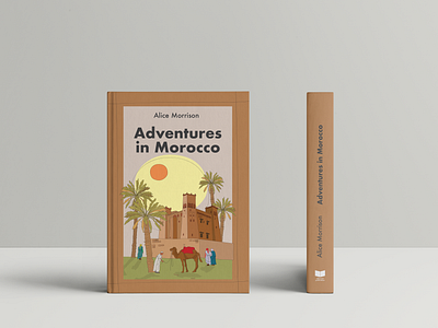Book Cover 2d 2d character 2d design 2d illustration book book cover branding character cover cover design design digital painting graphic design illustration logo morocco painting print typography vector