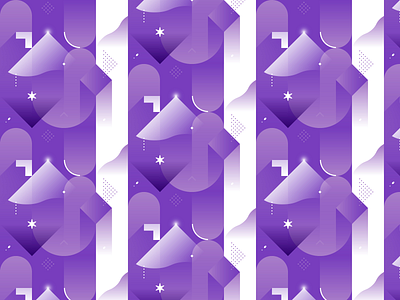 Purple dreams in geometric shapes arrow block dream geomtric line pattern purple shapes star