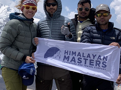 My first hike Langtang Valley and Yala Peak in Nepal- Was it wor 3d branding logo team work ui