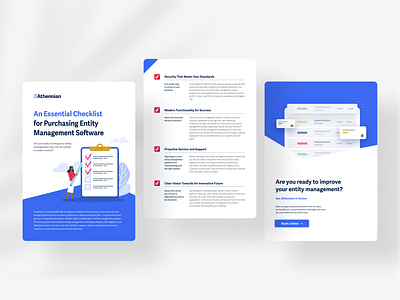 Document Design for an Entity Management Software checklist design document graphic design guide illustration layout pdf typography vector