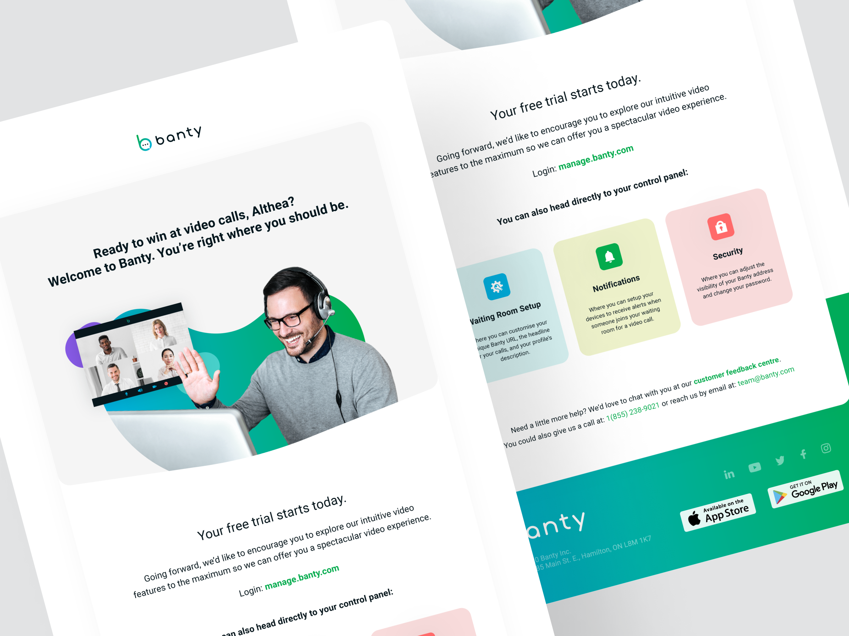 Example of Landing Page Design – UX / UI