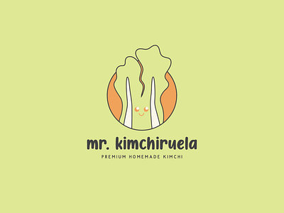 Playful Logo Design for Mr. Kimchiruela brand branding design graphic design illustration kimchi logo vector