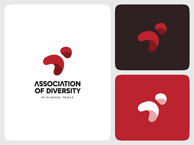 Unused Logo Concept a association black branding clinical d design health human logo medical minimal modern professional red sleek tech technology