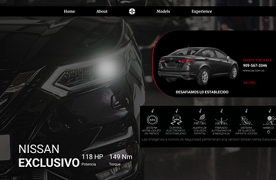 Automotive Interface- Daily UI - Challenge #034 animation figma graphic design motion graphics ui ux