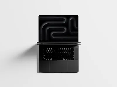 M3 MacBook Pro Mockup 02 apple free freebie laptop mockup psd showcase template