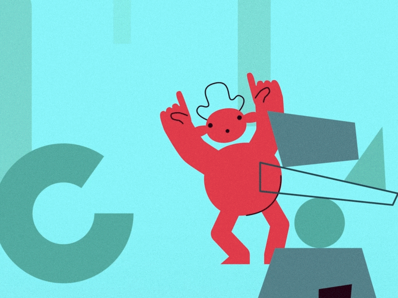Alalala! 🙌 after effects animation branding character dancing gif illustration motion design motion graphics