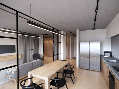 3D visualization interior kitchen 3d 3d visualization 3dsmax chaos corona interior kitchen