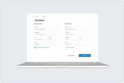 Checkout Page/Form checkout page form payment page ui ui design ux ux design web