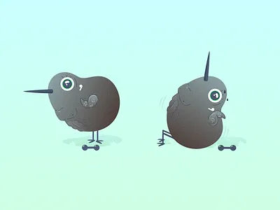 Strong Kiwi illustration kiwi rewards