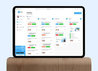 Task Management - Ocha design notion saas task management ui uidashboard uidesign uiux uiuxdesign