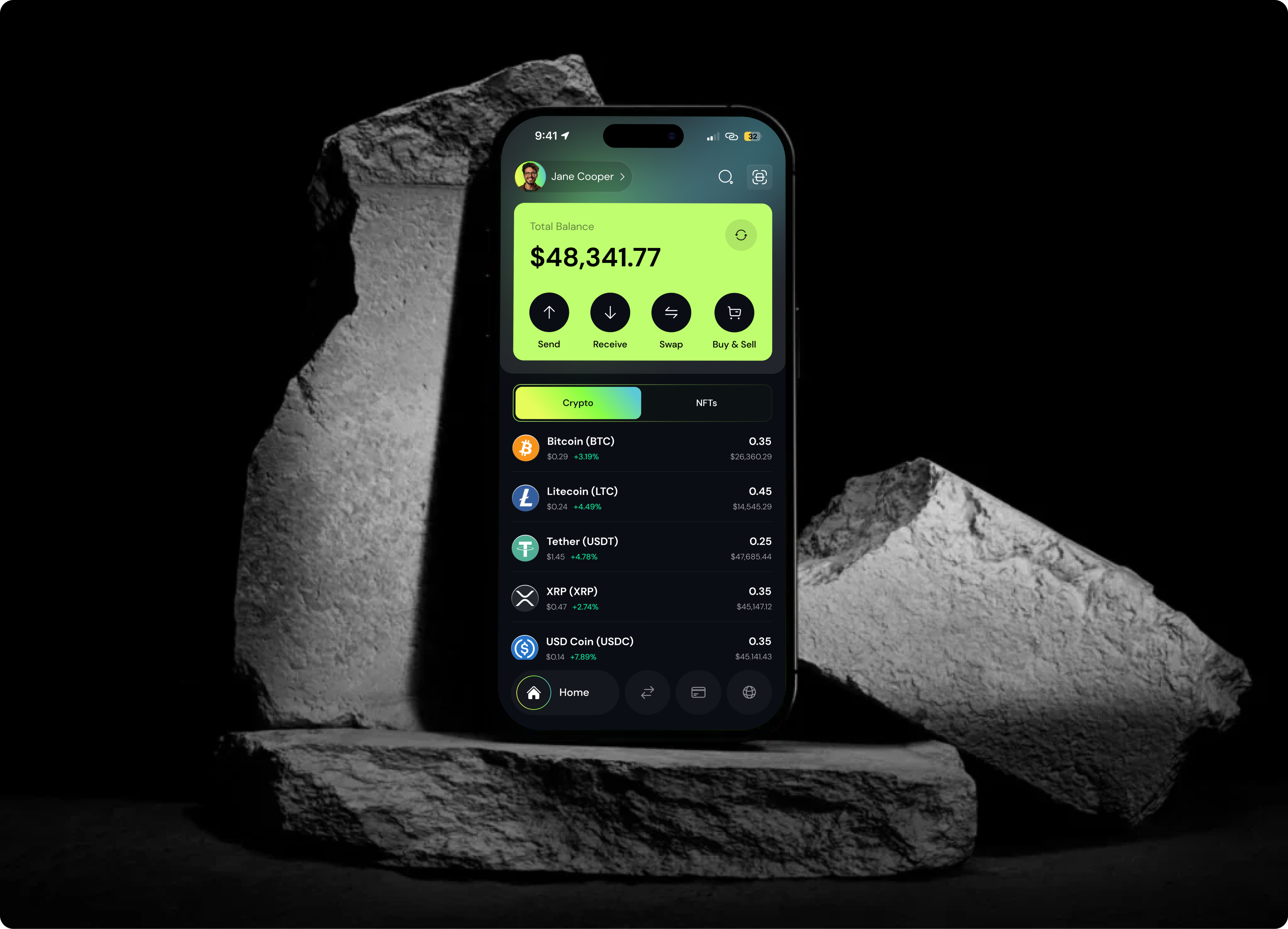 Crypto Wallet Mobile App Web3 |NFTs |DeFi| Trust Wallet app design crypto crypto app crypto exchange app crypto wallet crypto wallet app crypto wallet app design cryptocurrency finance app mobile app trust wallet wallet app wallet mobile app web3