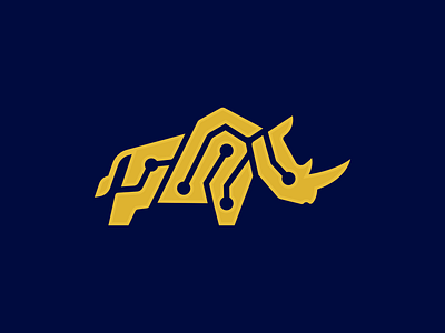 Rhino Tech developer graphic design logo logo for sale
