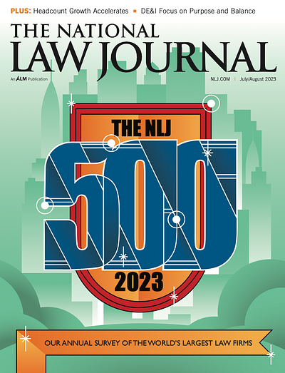 National Law Journal Cover And Spots city editorial illustration illustrator landscape law lawyer lettering urban vector