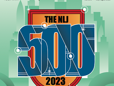 National Law Journal Cover And Spots city editorial illustration illustrator landscape law lawyer lettering urban vector