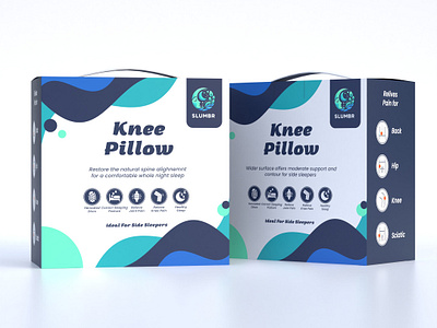 Knee Pillow Box Design For Amazon amazon packaging box design branding design graphic design packaging packaging design