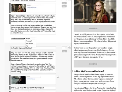 Topix CMS Tool cms content ux
