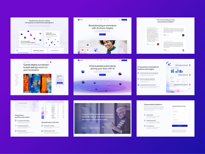 DataGOL.ai ➔ Layouts ai design figma illustration layout saas ui web design