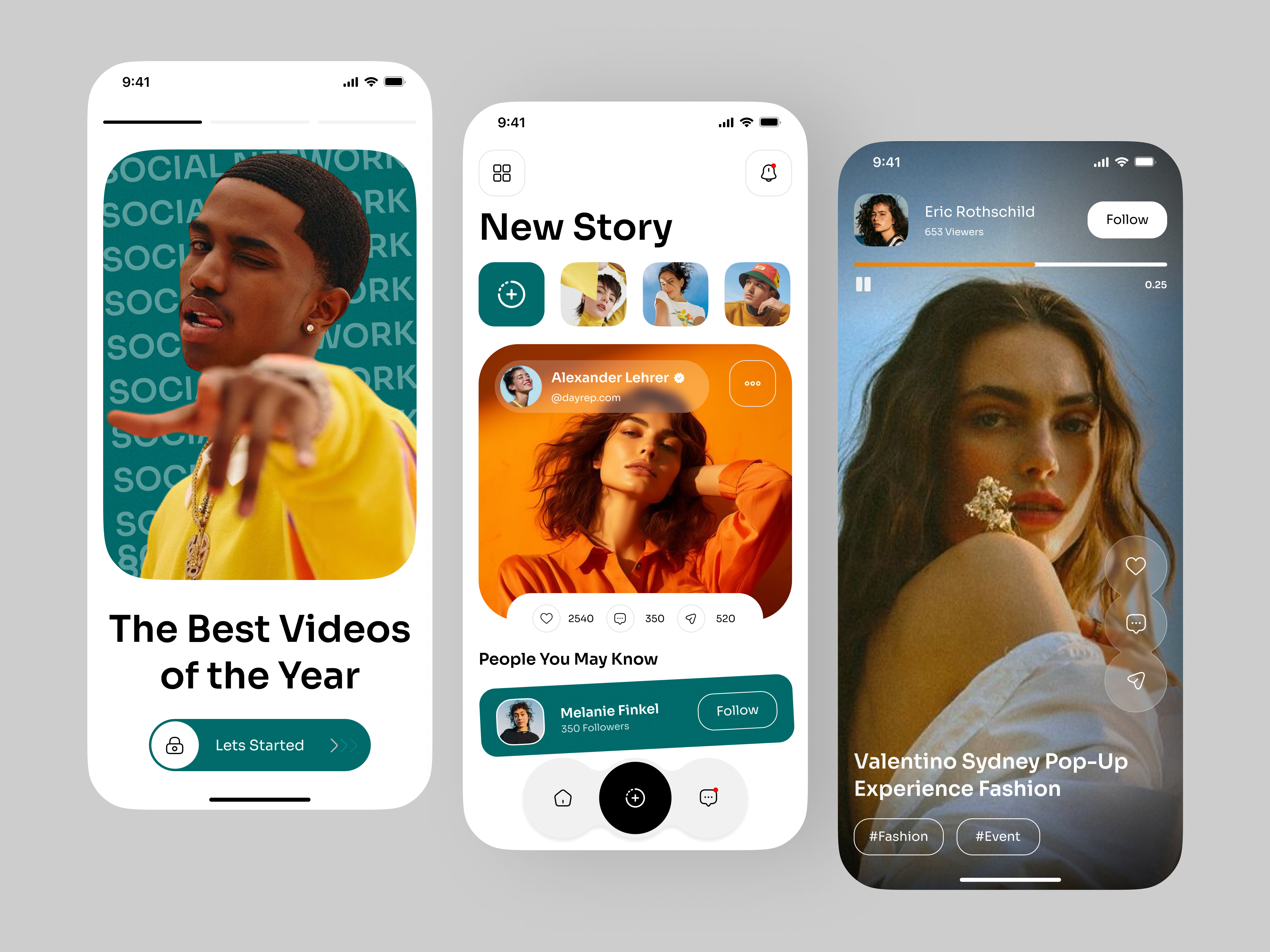 Example of Mobile App Design UI UX