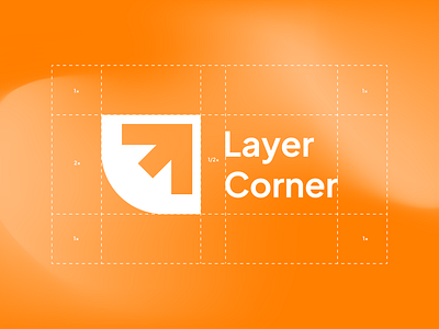 Layer Corner - Digital Wallet App bank brand brand guide brand guidelines branding design digital wallet illustration logo orange logo wallet wallet app