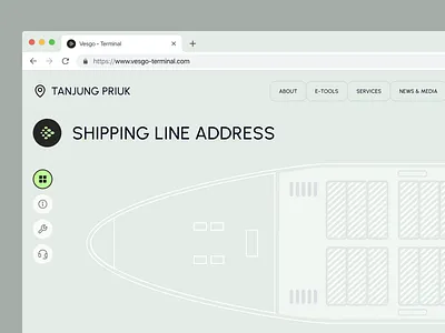 Vesgo - Cargo Vessel cargo cargo service cargovesselmanagement delivery service landing page logistic company logistic website logistics company logistics service logisticstechnology product design shipment shipping container shipping tracking shippinglineinfo transport ui design vesgo vesseltracking web design