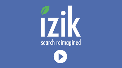 Blekko: Izik, Tablet Search app design ipad mobile tablet ux