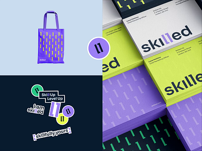 Skilled Online Course – Print Mockup animation brand branding business card education graphic design logo logo design mentor mockup design online class paper pattern prints stationery sticker tote bag tshirt visual branding visual identity