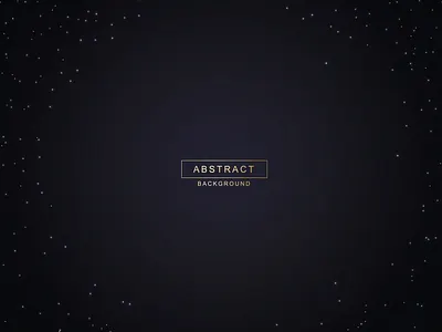 Vector abstract background with golden glitter ornament template