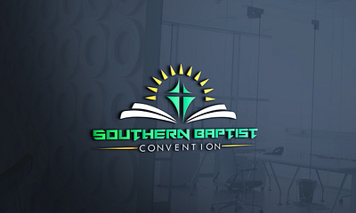 Southern Baptist Convention Logo Design bible branding christian church comunity logo croos design graphic design illustration logo ministry nonprofit logo vector youth logo