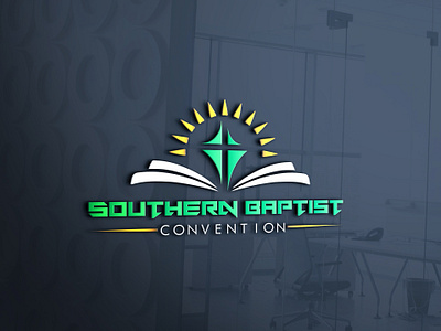 Southern Baptist Convention Logo Design bible branding christian church comunity logo croos design graphic design illustration logo ministry nonprofit logo vector youth logo