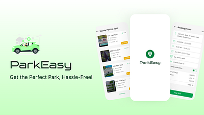 Park Finder app design app design figma ui